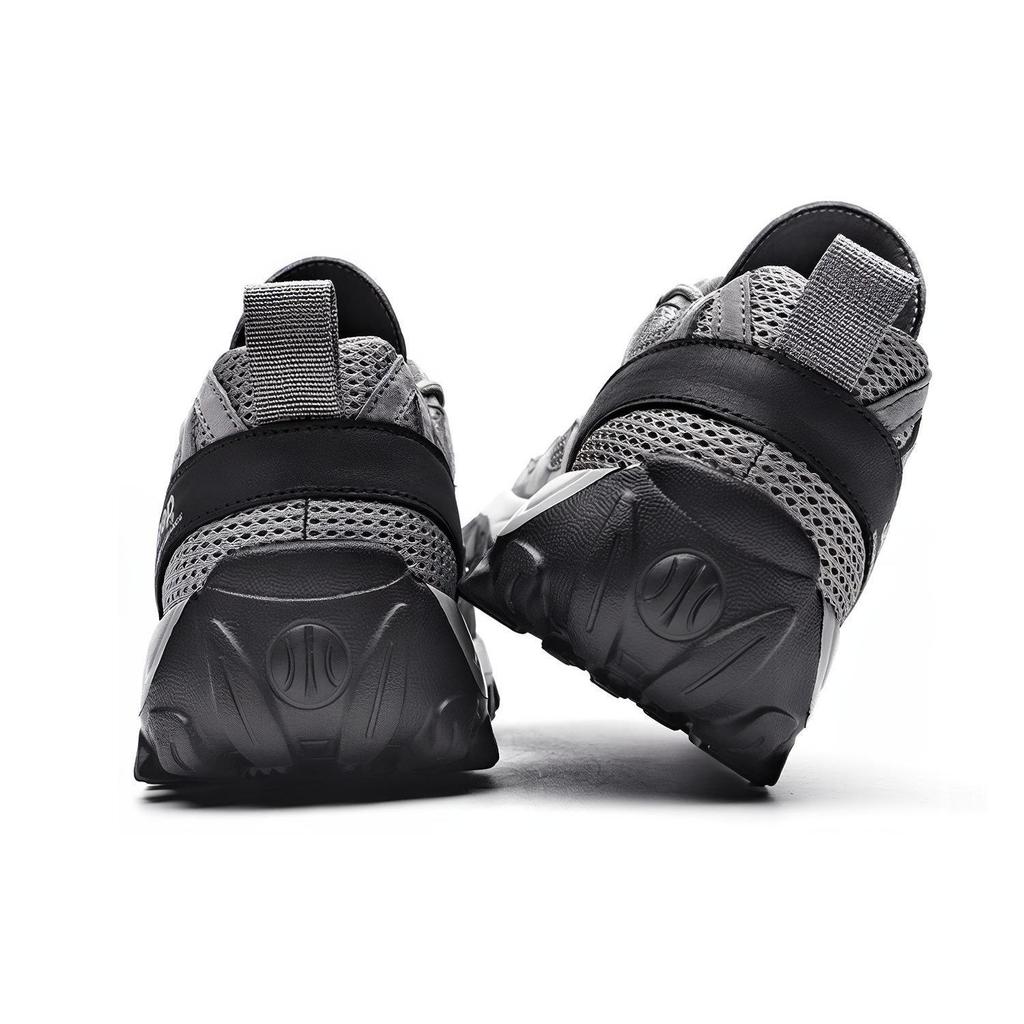 Jeep Urban Outdoor Summer Breathable Mesh Shoes Comfortable Versatile Casual Sports Low-Top Hiking Shoes Men Sneakers Gray LPJ111091228