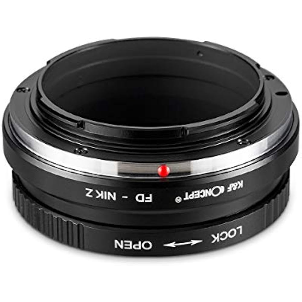 K&F Concept lens mount adapter KF-FDZ (Canon FD mount lens to Nikon Z mount conversion)