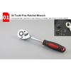 Car Toolbox Set Fast Ratchet Wrench 53/46pcs Socket Group Bit Industrial-grade Toolbox Auto Repair Tools Set Maintenance Amagi