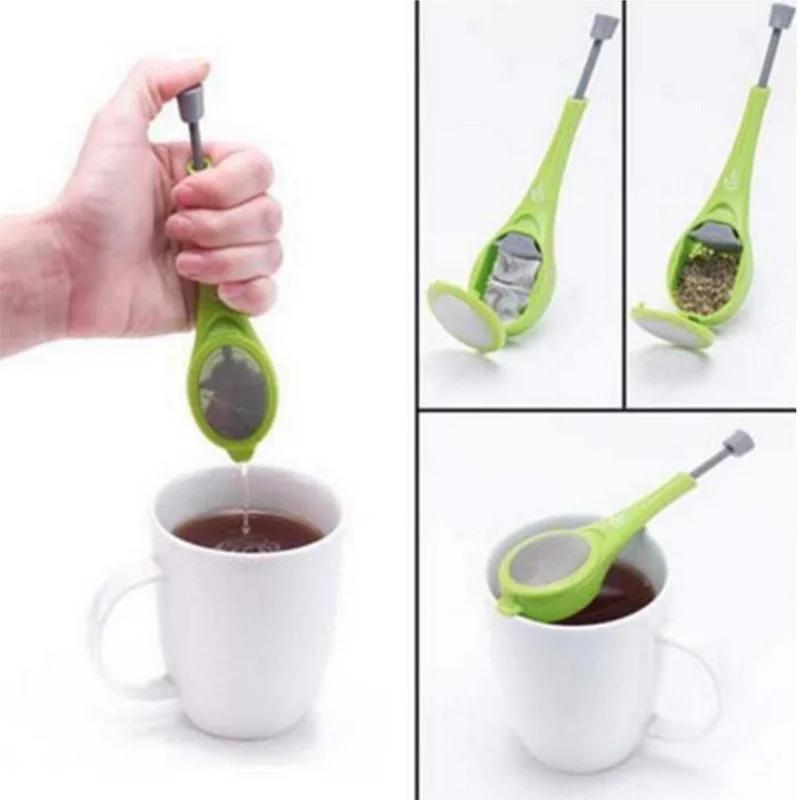 1pc-Tea Brewer Lightweight Convenient Comfortable Home Handheld Tea Maker Chinese Tea Diffuser Strainer Kitchen Accessories