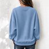 Women's Holiday Letter Print Sweatshirt Crewneck Long Sleeve Casual Pullover