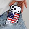 Silk Flags USA America Phone Case for iPhone 17ProMax 12 13 14 15 16e 17 Pro Max Plus Air Cover