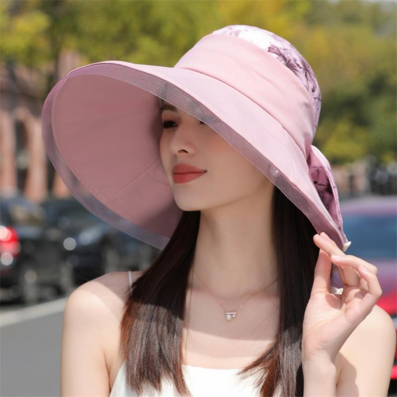 

Summer Fisherman S Hat Which Can Be Folded Large Brim Flower Sunshade Hat With Sun And Uv Protection And Fashionable Beach Sun