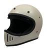 SunUp PILOT Full Face Motorcycle Size M SM-001 Helmet, (57-58cm) (Gray Beige)