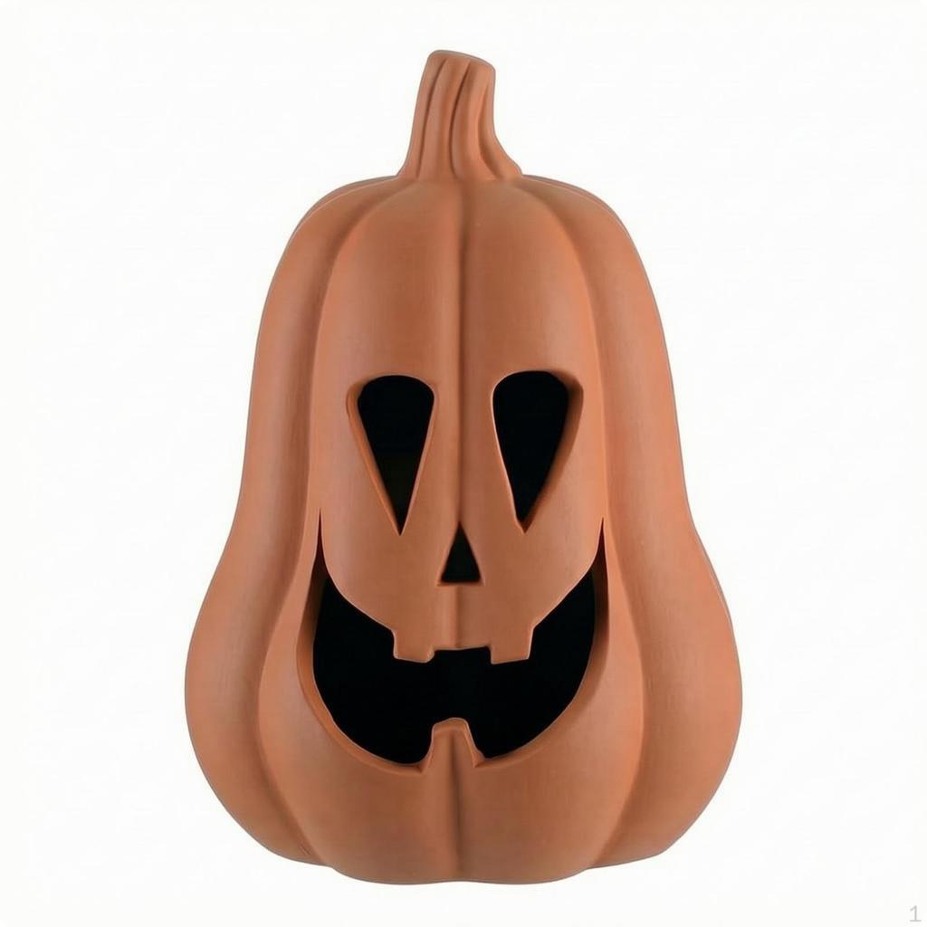 Decoration Lightweight Resin Pumpkin Figurine for Seasonal Party Displays
