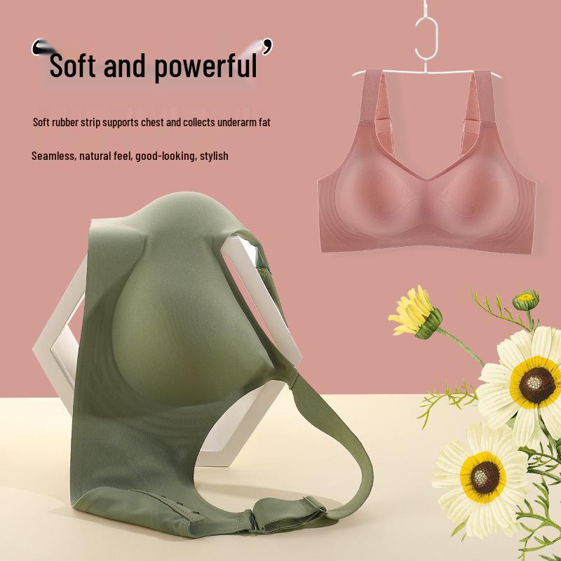 High-Quality Seamless Soft Support Adjustable Wireless Bra for Women