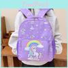 Design Basic Trendy Kids Backpack In Soft Colors Ideal For School And Use Everyday