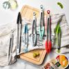 High-Temperature Resistant Silicone Kitchen Tongs - Non-Slip for Grilling, Baking, and Bread Handling.