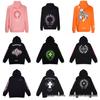 New Chrome Hearts Sanskrit Cross Cropped Hoodie