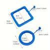 2pcs Floating Fish Food Feeding Ring System,No-Residue Aquarium Fish Food Dispenser.Non Slip Aquarium Feeding Ring.