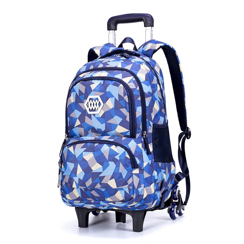 Children's Stair-Climbing Rolling School Backpack
