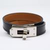 HERMES [Excellent Condition] Kelly Double Tour Z-stamped Box Calf/Swift Leather Bracelet T2 blackUsed