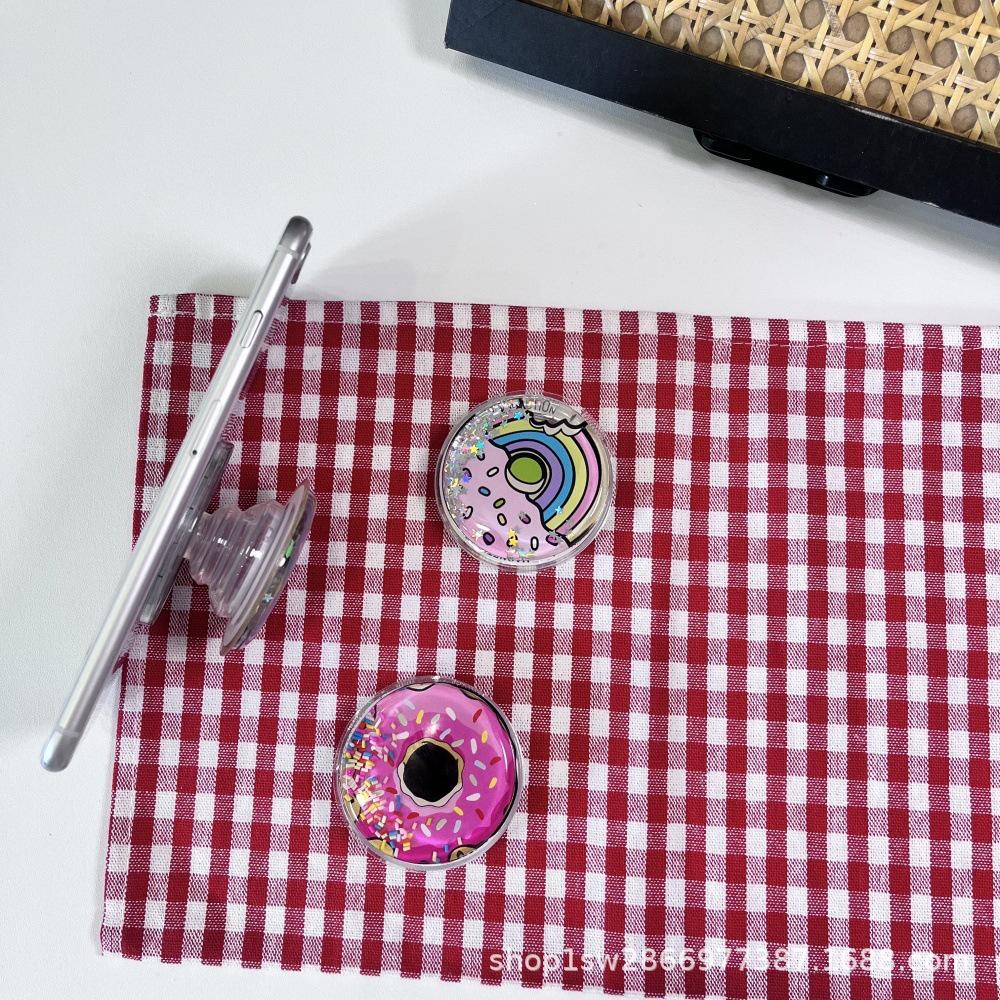 Heart Glitter Magnetic Phone Holder: Retractable Foldable Airbag Cushion Pattern 6