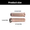 Motorcycle Hand Grips Aluminum Grips Replacement 25mm 1'' Handlebar Grips Motorbike Modified Accessory