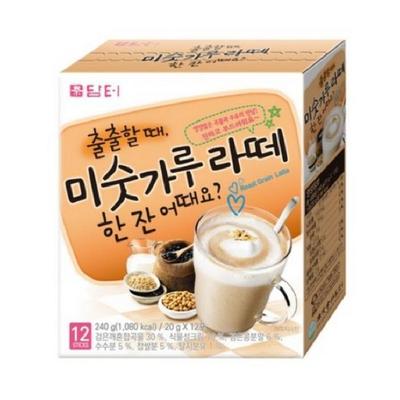 Damtuh Misutgaru Latte Mixed Grain Powder 20g X 12 Sticks