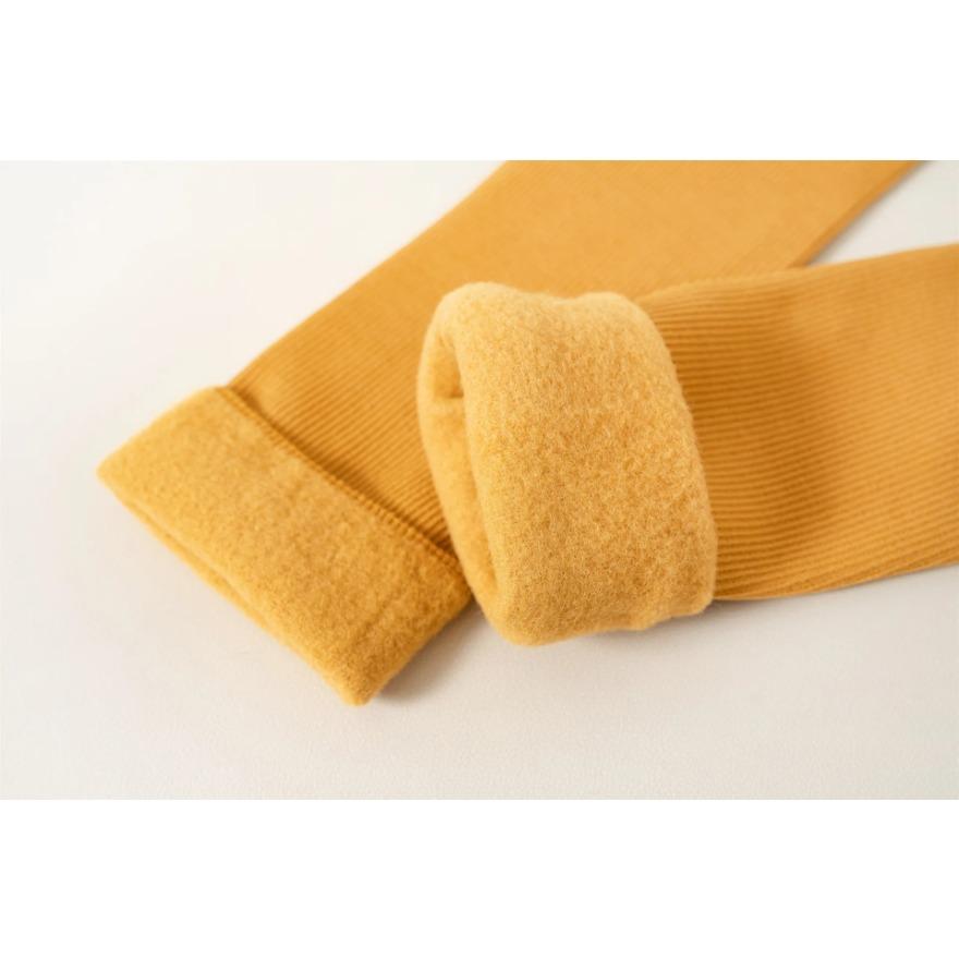 Candy Color Soft Smooth Thickened Plush 2 Toes Socks For Women Middle Tube Snow Socks Autumn Winter Female Split Toe Socks Warm