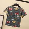 Children's Clothing T-shirt Boys' Short Sleeved Summer Outfit New Children's Half Sleeved T-shirt Boys' Upper Clothing