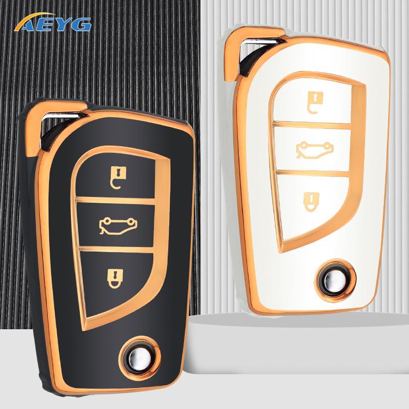 Soft Tpu Car Smart Key Cover Case Shell For Toyota Auris Corolla Verso Avensis Yaris Scion Aygo Tc Im Camry Rav4 Forturner Hilux