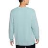 Nike Logo Embroidered Pullover Crew Neck Loose Long Sleeve Sweater Men Sweater Blue FQ2913-474