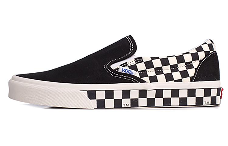Slip-On Classic Vans  Sidewall Check - Black  VN0A38F7RA9 39