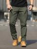 Men's Outdoor Tactical Pants - Spring/Summer Casual Workwear, Functional Straight-leg Training Pants #8725