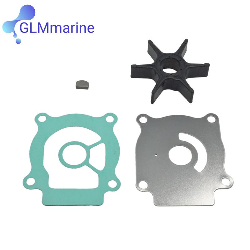17400-96350 Water Pump Impeller Service Kit Fits For Suzuki Outboard DT/DF 20 25 30 40 50 HP Motor 17400-96352 17400-96353