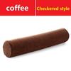 Memory Foam Roll Pillow for Knee/Leg/Neck, Full Moon Bolster/Round Cylinder Pillow for Sleeping, Neck Pain Relief, Side Back Sto