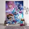 Japanese Hot Anime SSaint Seiya Cartoon Tapestry Art Science Fiction Room Home Decor Wall Hanging Sheets