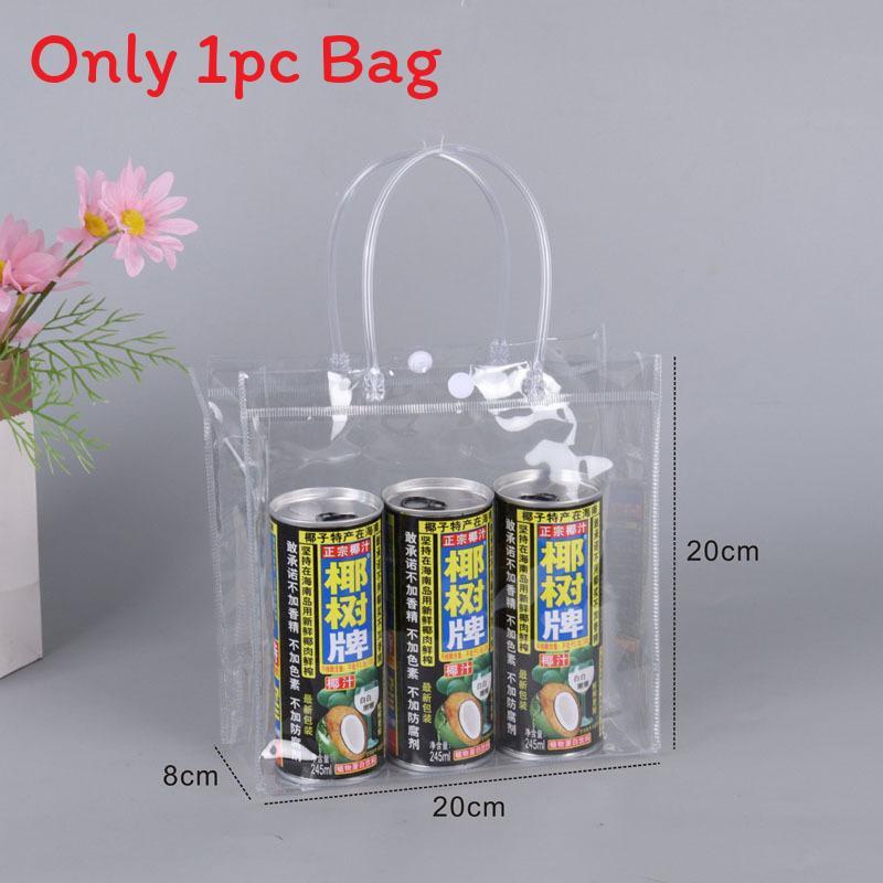 Transparent Pvc Gift Bag For Retail Packaging And Small Gifts