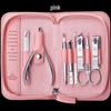 777 8-Piece Manicure Set with Nail Clippers