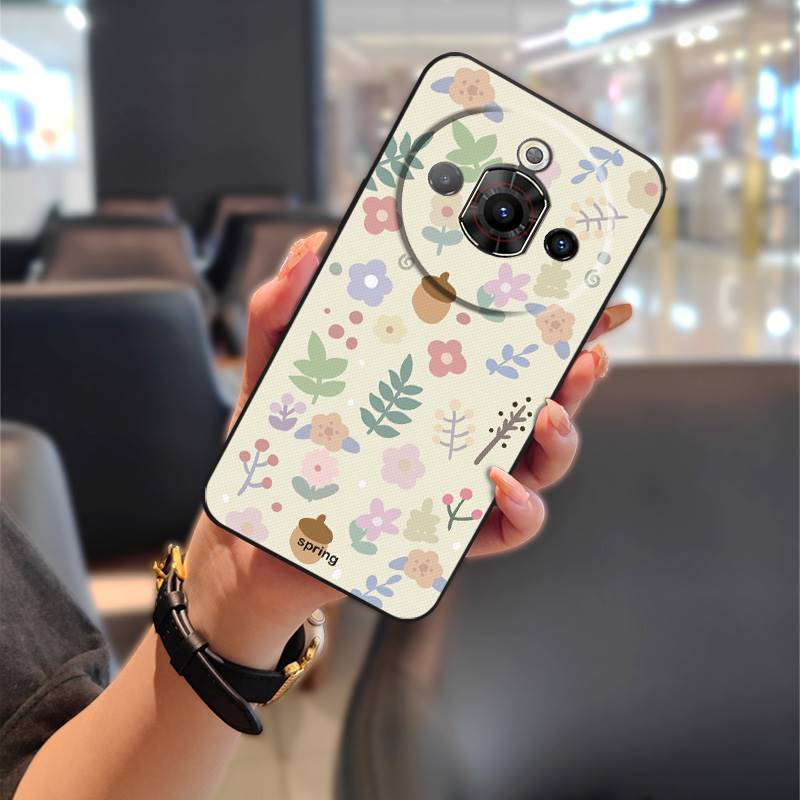 Anti-dust Cute Phone Case For ZTE Nubia Focus Pro 5G Soft Case Cartoon Back Cover Silicone Animals Waterproof Protective