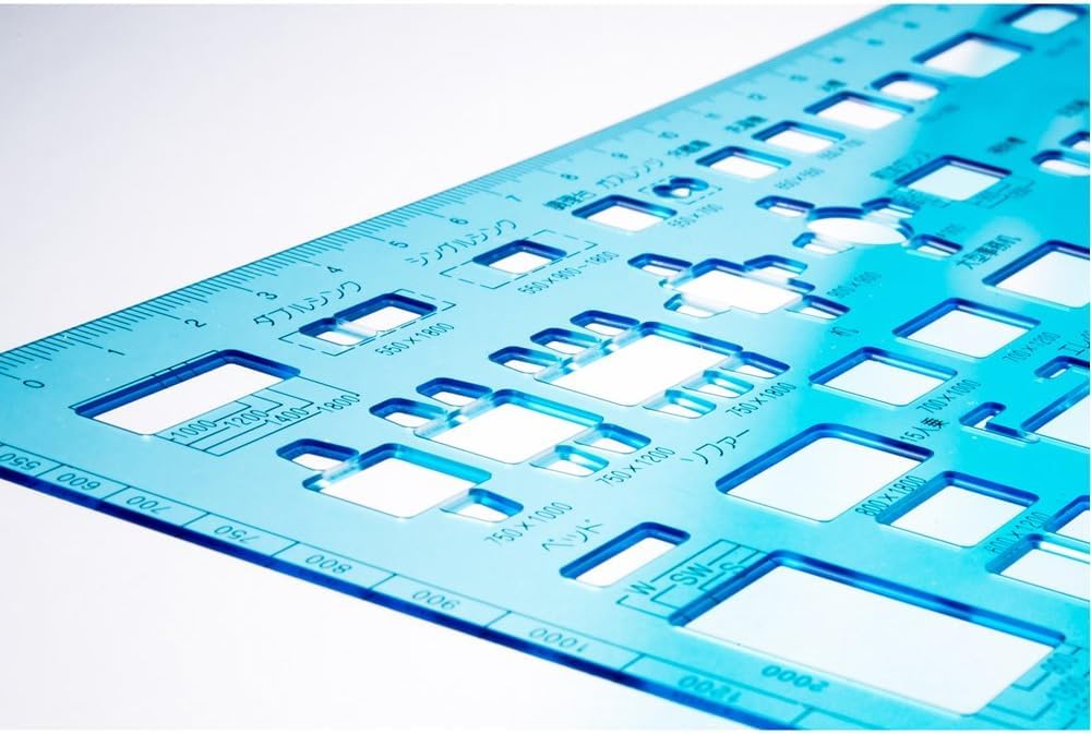 STAEDTLER Interior Layout 1 976 07 Template, Ruler, piece,