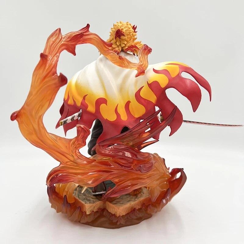 Demon Slayer Rengoku Kyoujurou Anime Figure Kimetsu No Yaiba Action Figure Figurine Model Doll Toy