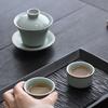 Luxury Ru Kiln Chinese Gongfu Tea Set Ceramic Teapot with Cups Gift Box Home Office Tea Ceremony