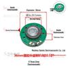 Square Plastic 5CM Magnet Speaker 8 Ohm 0.5W for Story Machines, Doorbells, and Toys
