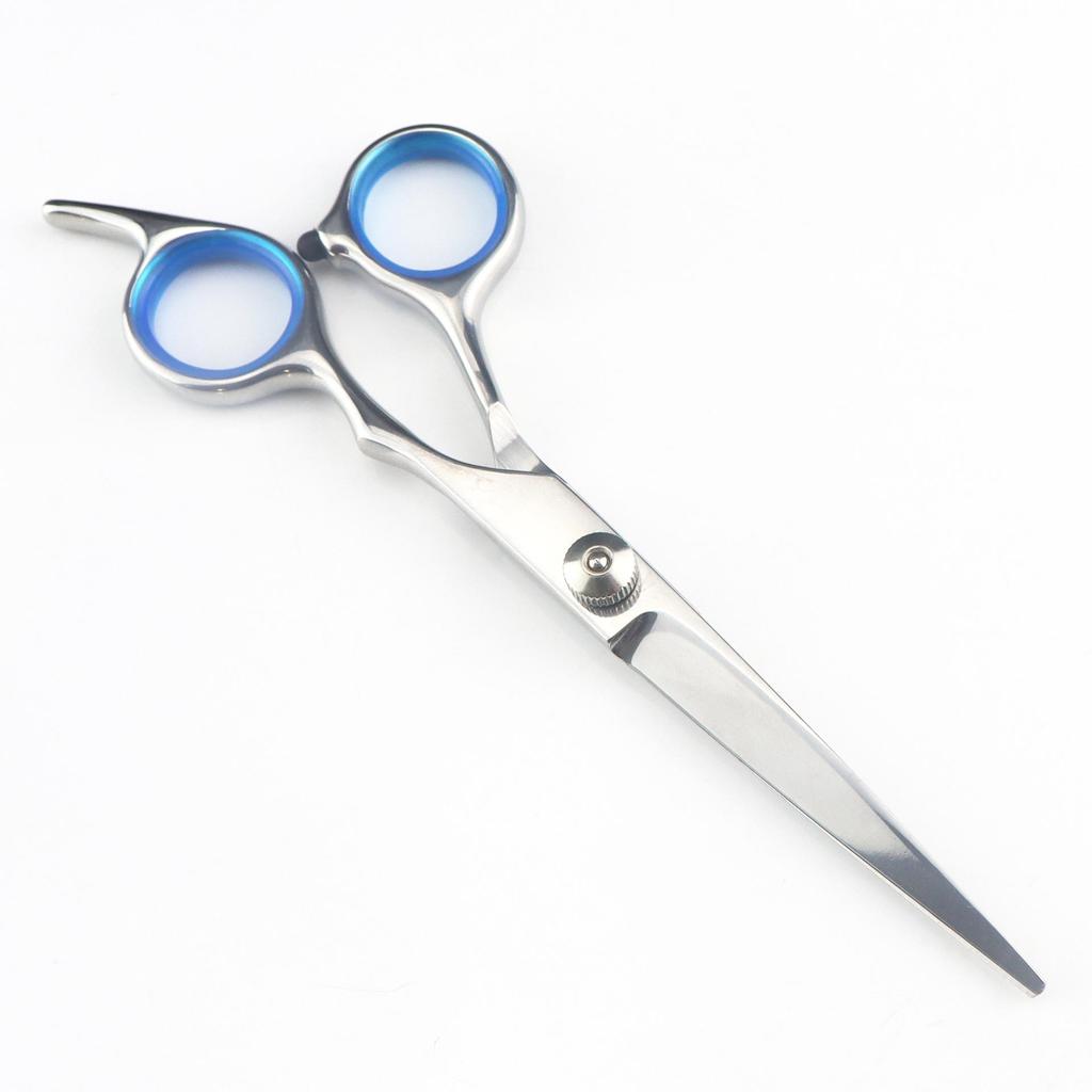 6.0-Inch Color Hairdressing Scissors Set: High Screw, Straight, Serrated, Thinning Scissors
