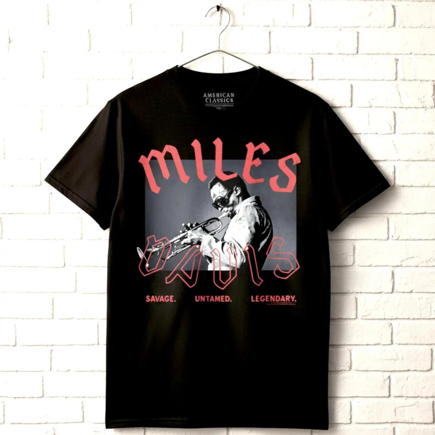 Miles Davis Savage Untamed Legendary Men s T Shirt XXXXL