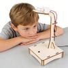 Hands On Physics Learning Set Wooden Assembly Voice Operated Desk Lamp For School And Home Encouraging Imagination