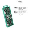20/40pcs Hss Thread Tap And Die Set M6-18 Unc Unf Bsp Tools - Durable Screw Thread Cutting Tool