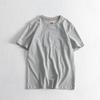 Export Short Sleeve Label Cutting Original Order Men's 100% Cotton T-shirt