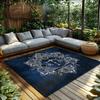 Stylish Home Decor Area Rug Modern Abstract Carpet Non Slip Floor Mat Living Room Accent Rug Durable Washable Indoor Outdoor Rug