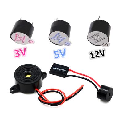 10 stücke 3V 5V 12V Aktive Summer Magnetische Lange Dauer Beep Ton 12*9,5mm Neue und Original Für Arduino Mini Stecker Lautsprecher