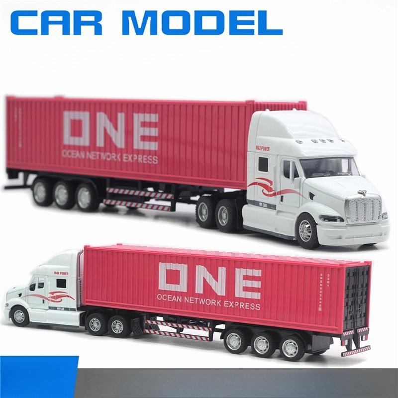 1/48 Big Size Container Truck Removable Windup Toy Children Gift