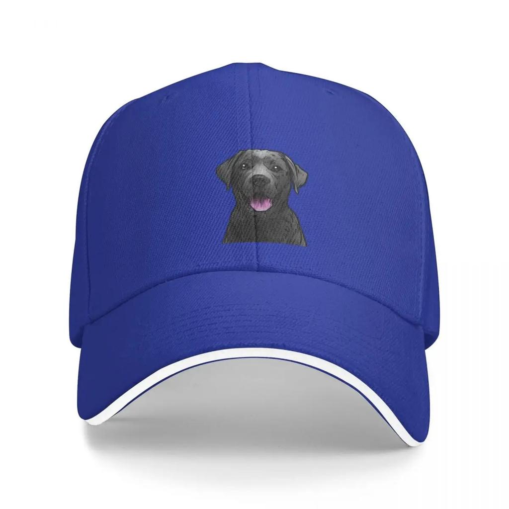 Schwarzer Labrador Retriever Hund Schwarzer Lab Baseballkappe Partyhut Benutzerdefinierte Kappe Golf Unisex Damen