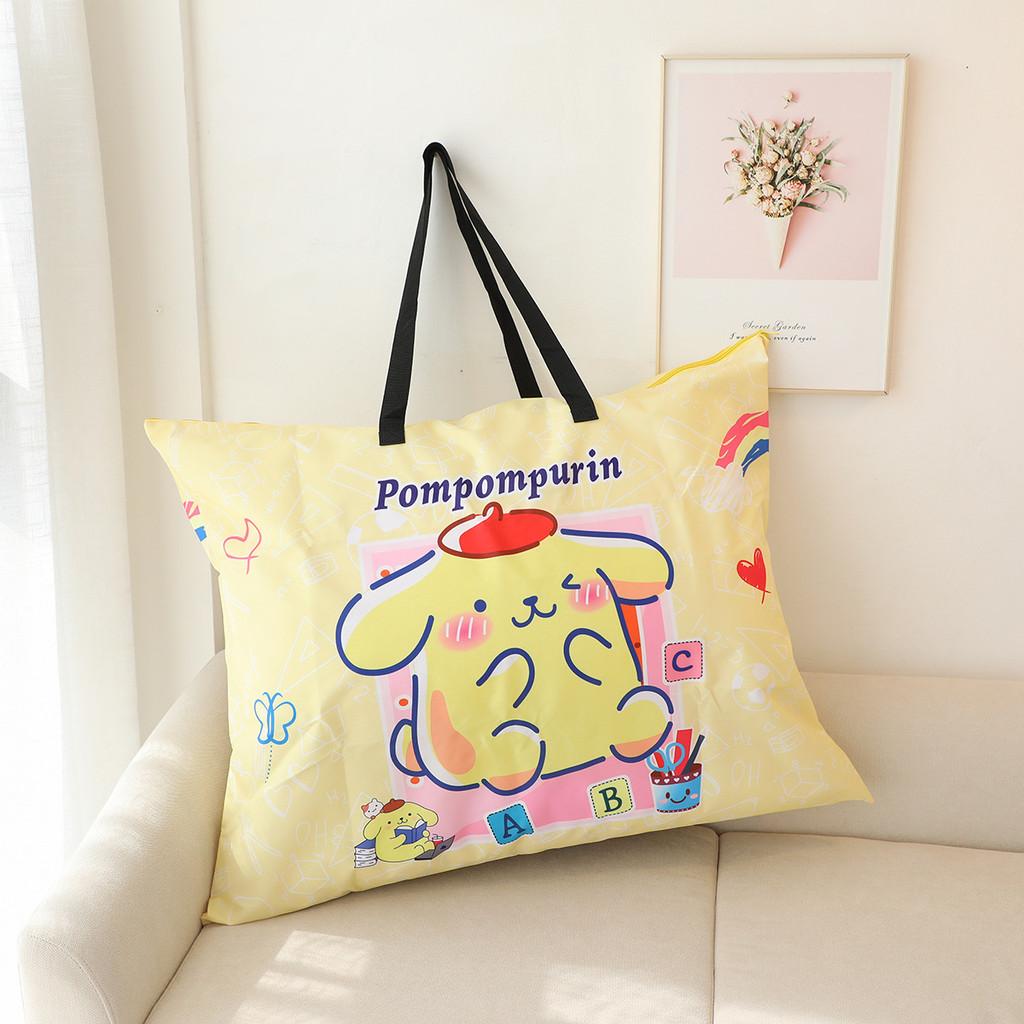 Kuromi Plush Toy Storage Pouch With Multiuse Design For Childrens Clothes And Bedding
