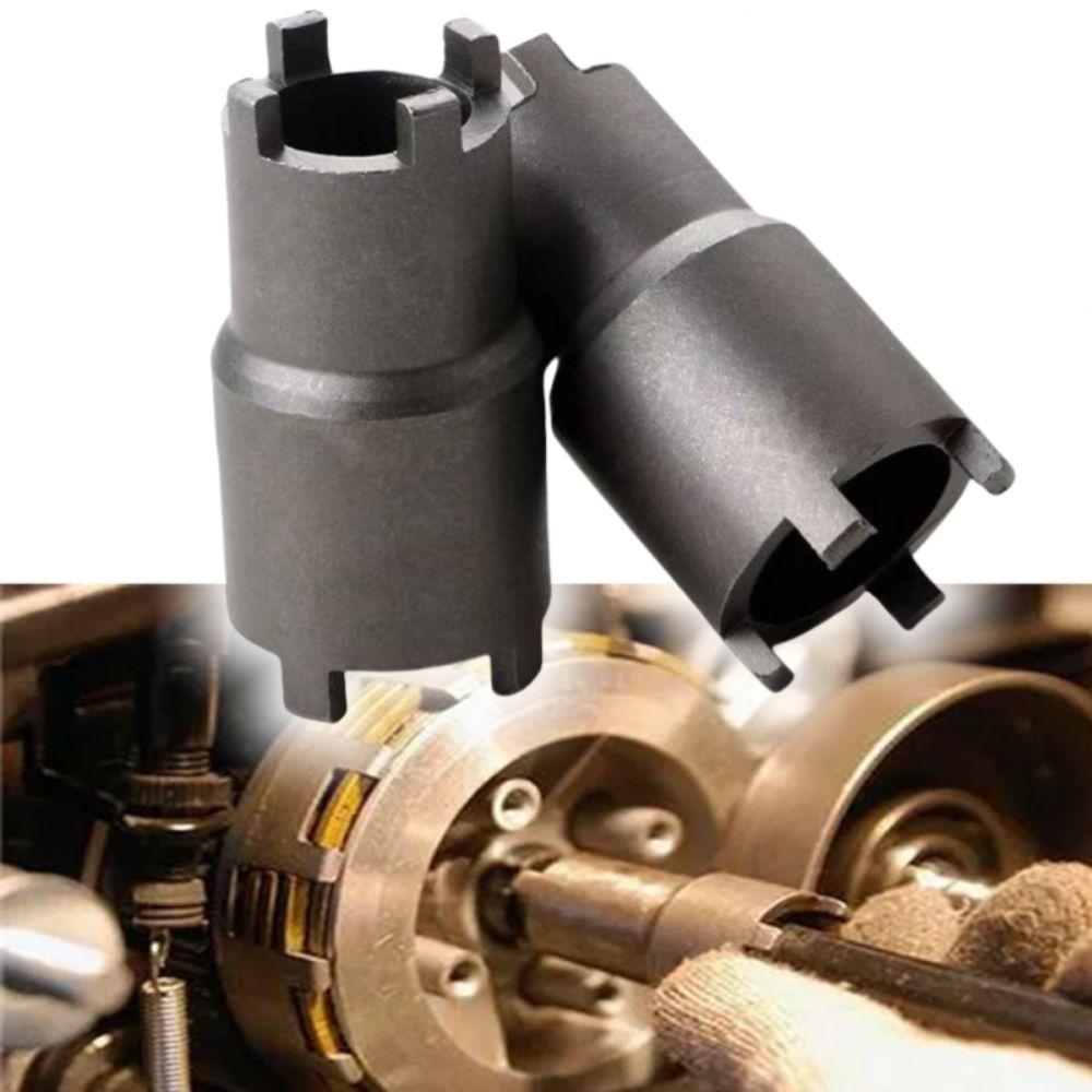Black Motorcycle Nut Removal Tool Double-Headed Nut Sleeve Clutch Lock Wrench  For Most Motorcycles