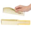Haarschneidekamm für Friseursalons, breiter Zahnkamm für alle Haartypen, Gold