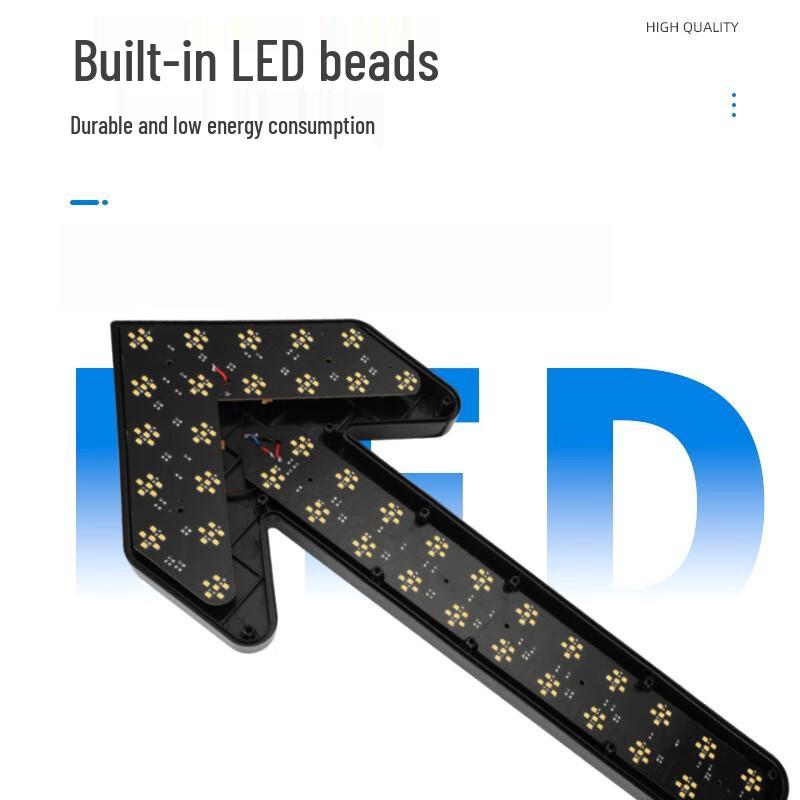 12-вольтный одиночный стрелочный предупреждающий световой сигнал для транспортного средства Standard