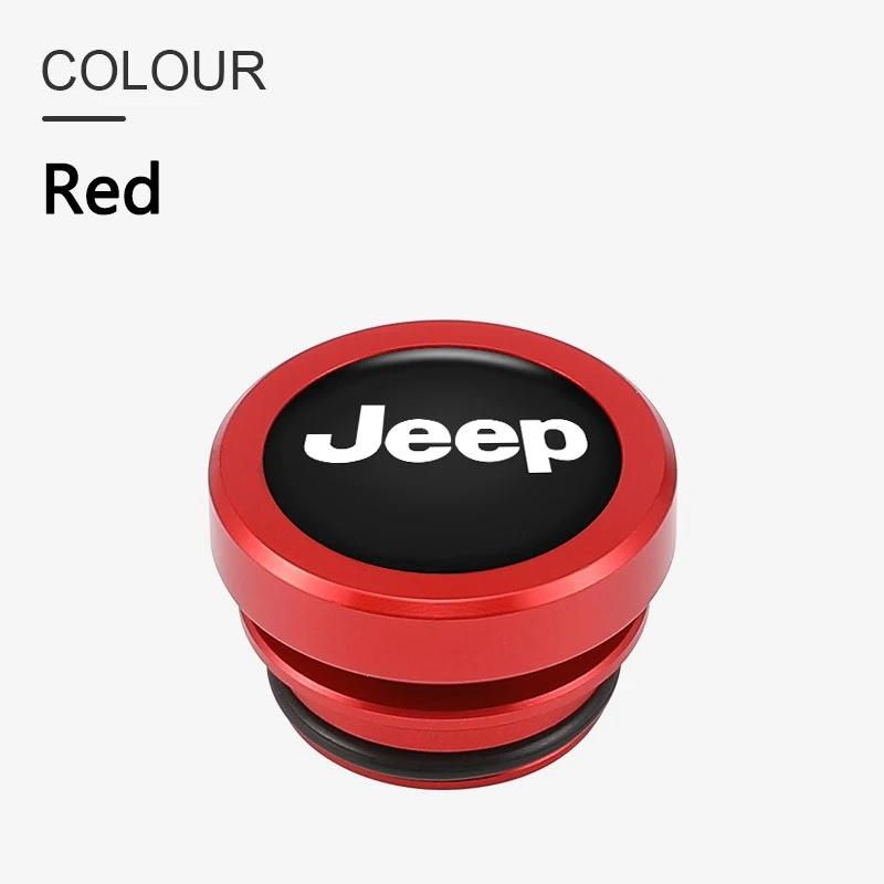 Aluminum Alloy Car Cigarette Lighter Cover Dust Cap for Jeep Renegade Wrangler JK JL Grand Cherokee Interior Decor Accessories
