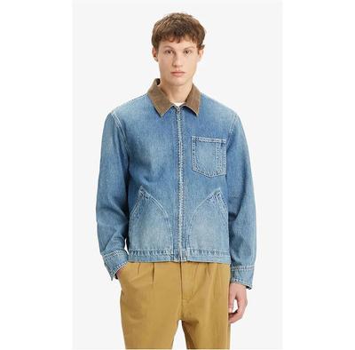 Levi's® Full Zip Mechanics Trucker Denim Jacket